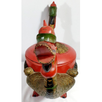 Chinees hout gesneden bruidsdoos 